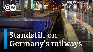 German train drivers start historic six-day strike | DW News