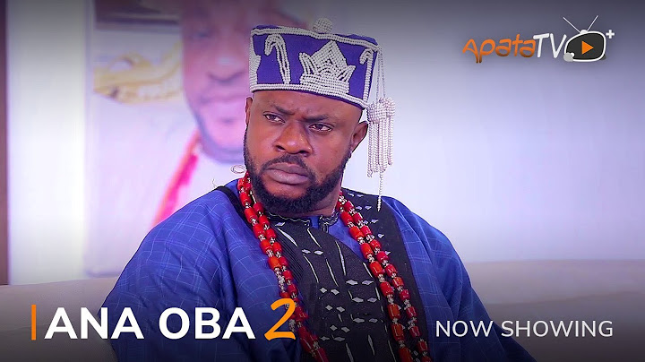Ana Oba 2 Latest Yoruba Movie 2022 Drama | Odunlade Adekola | Mr Latin | Dele Odule