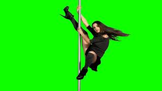 Stripper Dancer Girls Sexy Chroma Key Green Screen 41