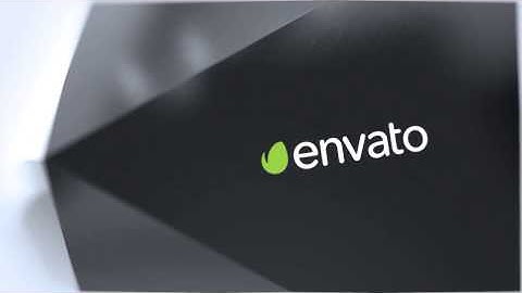 Abstract Geometry Logo Reveal