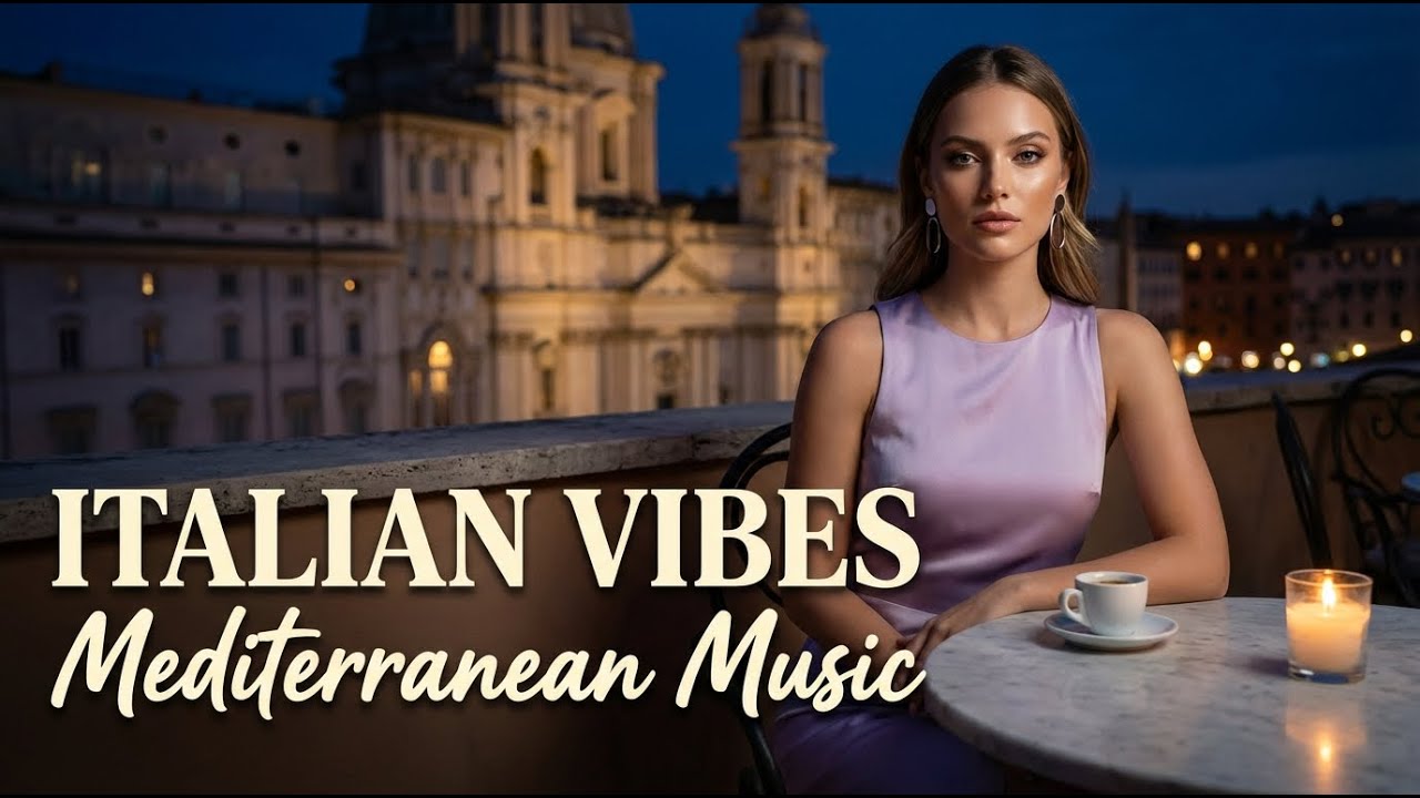 Timeless Italy Coast 🎶 Mediterranean Music 2+ Hours | Amalfi Coast & Lake Como 4K