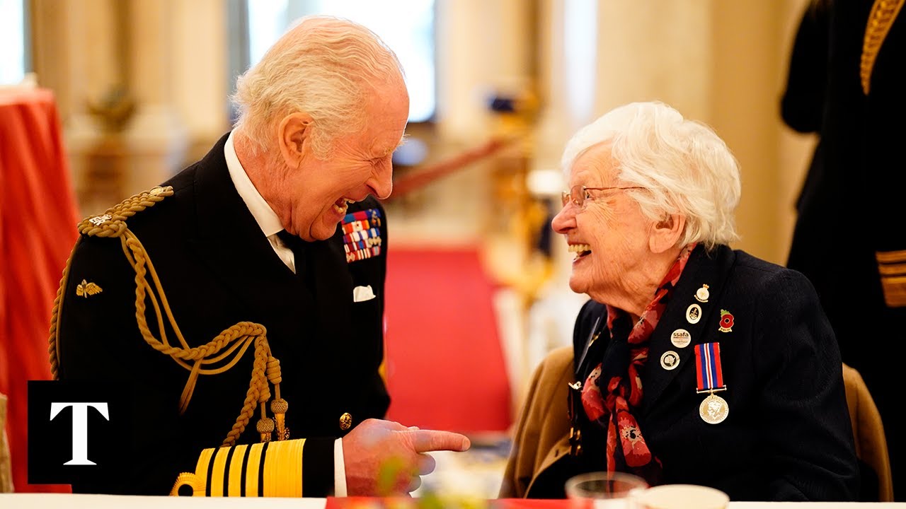 King Hosts WWII Veterans Tea Party