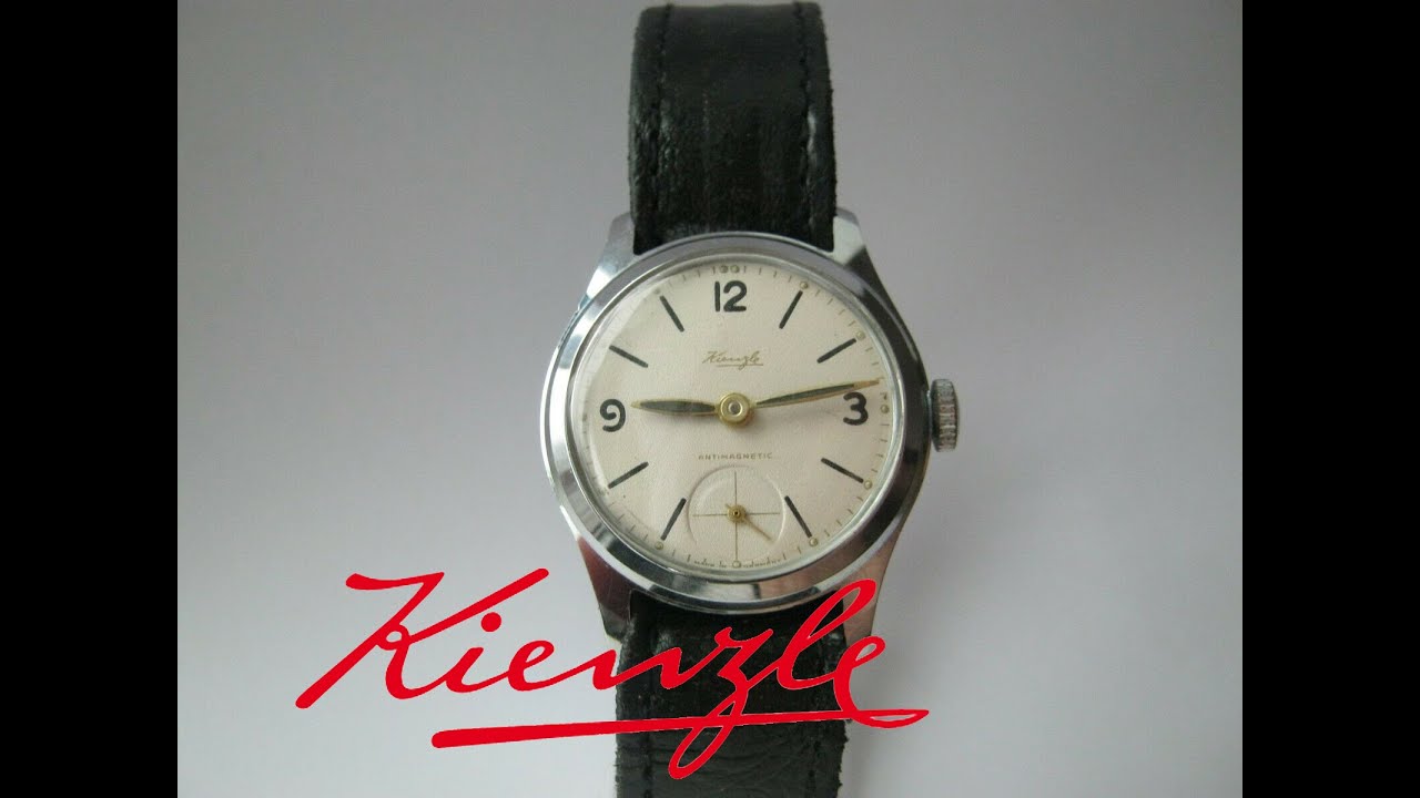 История часовых брендов - старейший бренд Германии Kienzle