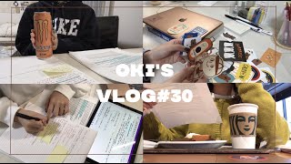 VLOG#30(ENG)🇯🇵college midterm vlog fall 2020 | 大学生のテスト期間🙃