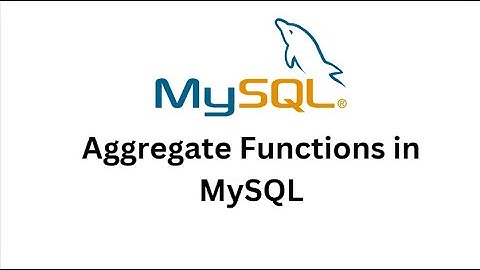Aggregate Functions in SQL - MySQL for Data Analytics 2025 - Hindi / Urdu