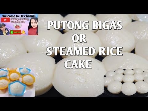 Come cucinare riso al vapore TORTA / Putong BIGAS / semplice e facile RECEPI DA: J & LIZ CANALE