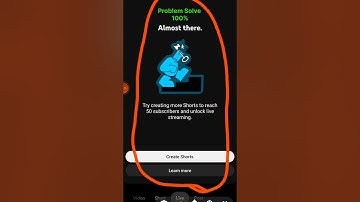 📢 50 Subscriber पुरे हो गए लेकिन तो भी Live नहीं हो रहा ? || live stream nahi ho raha hai / #shorts