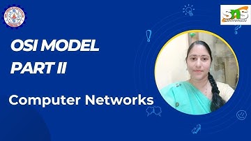 OSI Model Part2 | P.Revathi | SNS Institutions