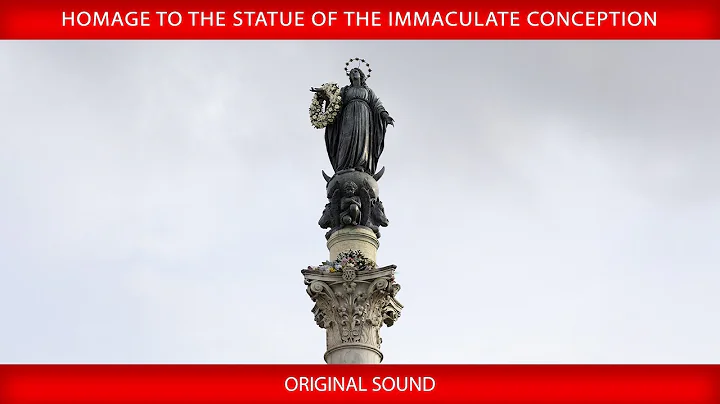 8 December 2025 Homage to the Statue of the Immaculate Conception - Pope Leo XIV