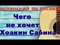 Испанский язык под гитару. Разбор песни Хоакина Сабины " Contigo"