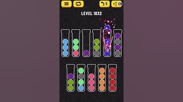 【Ball Sort Puzzle】Level.1032