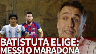 Va a traer cola: Batistuta destaca el aspecto en el que Messi no alcanza a Maradona | Diario AS
