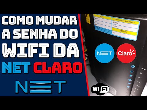 Como MUDAR a senha do WiFi NET 2020