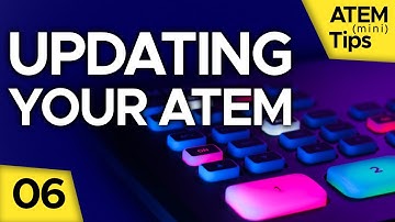 How to Update Firmware on the ATEM Mini Pro, ATEM Mini Pro ISO, Mini Extreme - ATEM Mini Tips 06