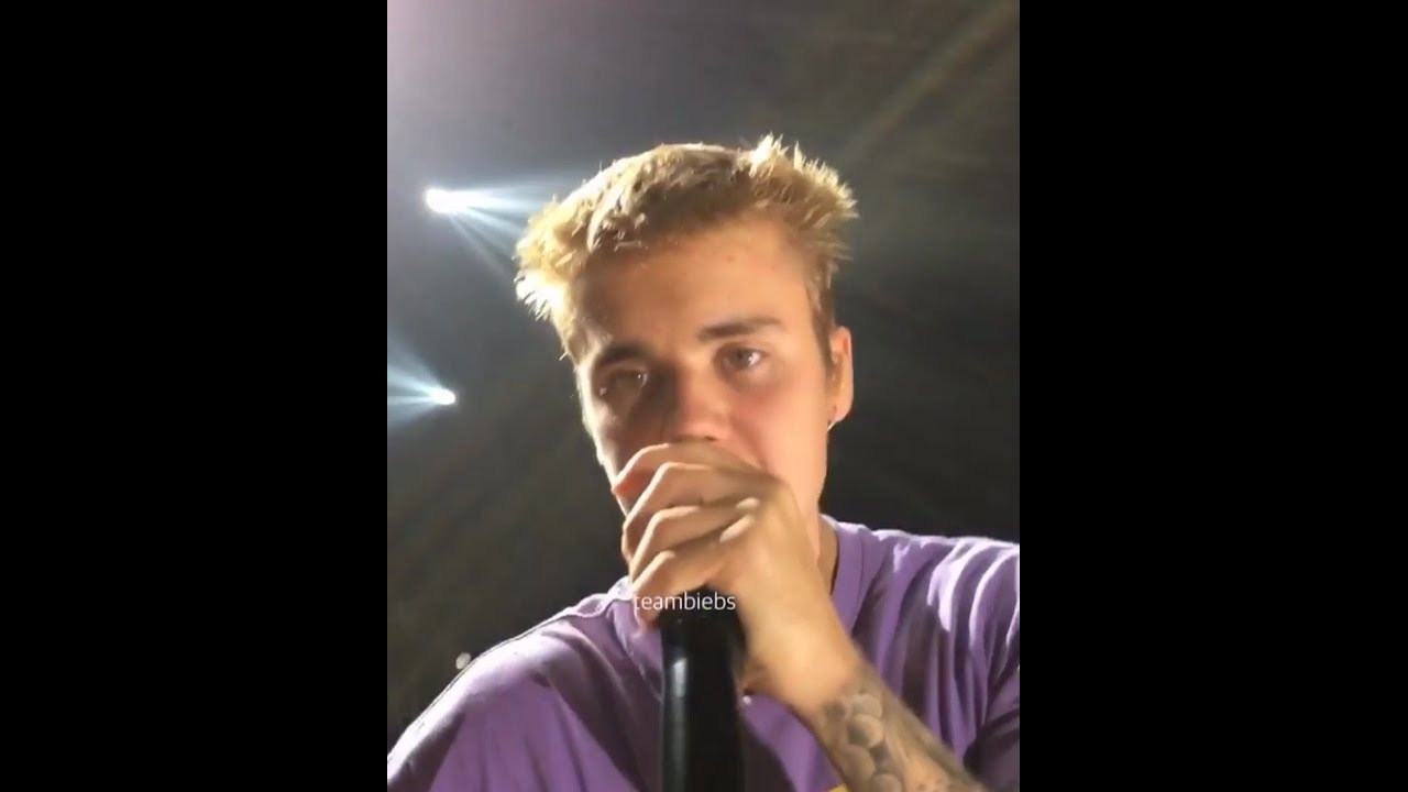 Justin Bieber performing Purpose at Purpose Tour in Copenhagen, Denmark - October 2, 2016