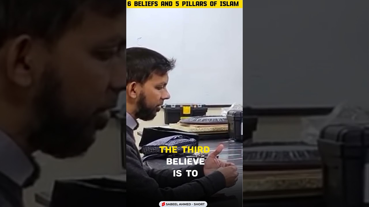 6 beliefs and 5 pillars of islam❤️ | Dr. Sabeel Ahmed