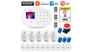 KERUI Tuya Smart WIFI GSM Alarm System (Coupon Inside)