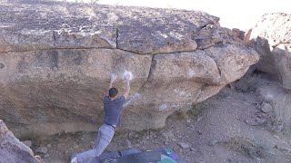 Bishop Bouldering: Bubba: The Legend (V10)