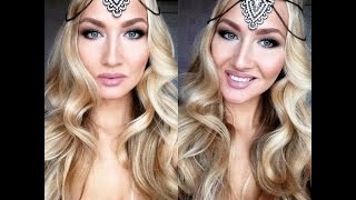 Красивые смоки айз, макияж для блондинок Красивые смоки айз, макияж для блондинок