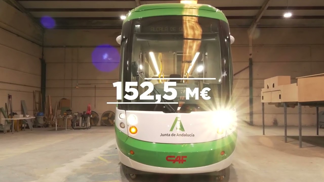 Así será el nuevo tranvía de Alcalá de Guadaíra