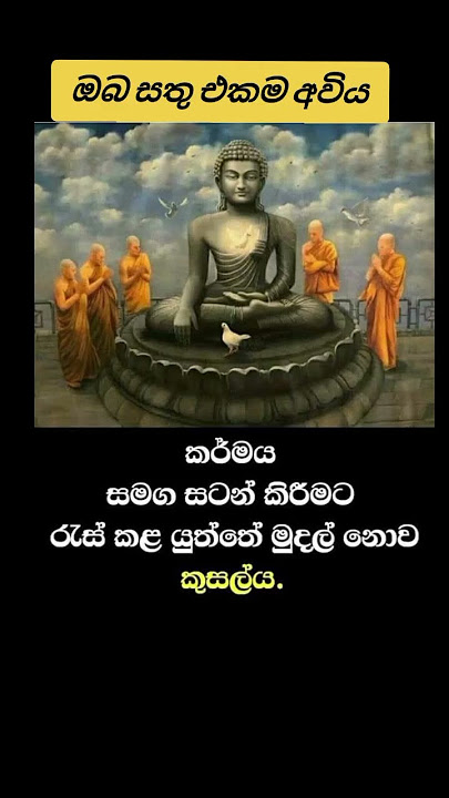 ඔබ සතු එකම අවිය🙏🍃🪷 #motivation #lordbuddha #buddhamotivation #quotes #gautambudhastory
