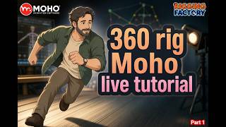 Creating a Full 360° Character Rig in Moho! Part 1