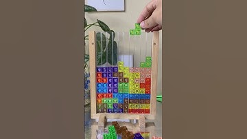 PLAYING COLORFULL TETRIS BLOCKS part 18 (ASMR)