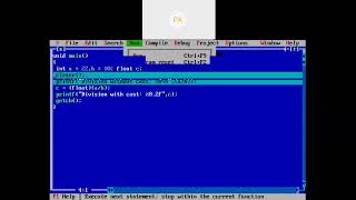 C   Language Control Statements Day 1 Part 2