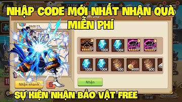 11 Code Huyền Thoại Hải Tặc Mới Nhất | Nhận Quà Giftcode Kim Cương Và Thùng Bia Ngày 20/11 Nha