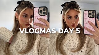 VLOGMAS DAY 5: chit-chat get ready w/ me ✨*LETS CATCH UP*