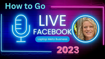 Go Live on Facebook Meta Business Suite from your Laptop in 2023.