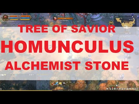 Homunculus Guide - Wie eine Alchemistenstein machen