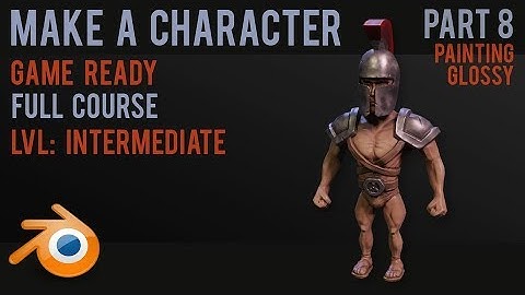 Character modelling tutorial - part 8 - roughness - 2018