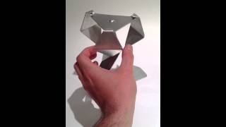 Science Meets Art  Aluminum Kinetic Balance Sculpture Simon Bailey 2013