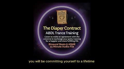 Preview HypnoCat The Diaper Contract ASMR Hypnosis Training Audio