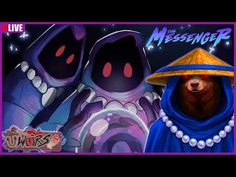 O PERGAMINHO ERA UM MAPA? THE MESSENGER É UM METROIDVANIA!📜 🐻🥷🏻