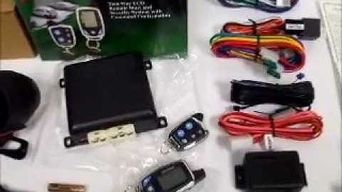 Prestige APS997c Alarm Remote Start System Overview