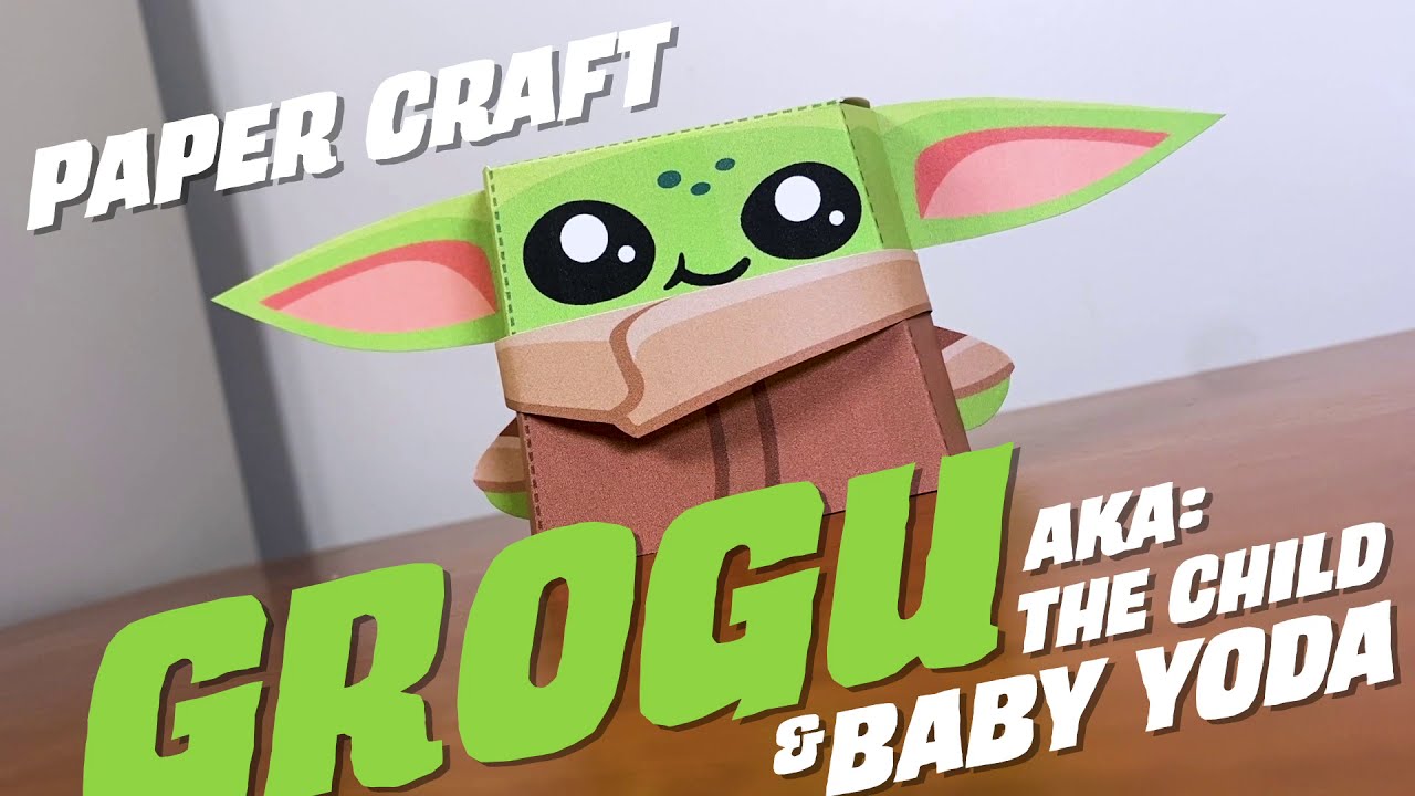 kookycraftables-grogu-baby-yoda-paper-craft picture picture