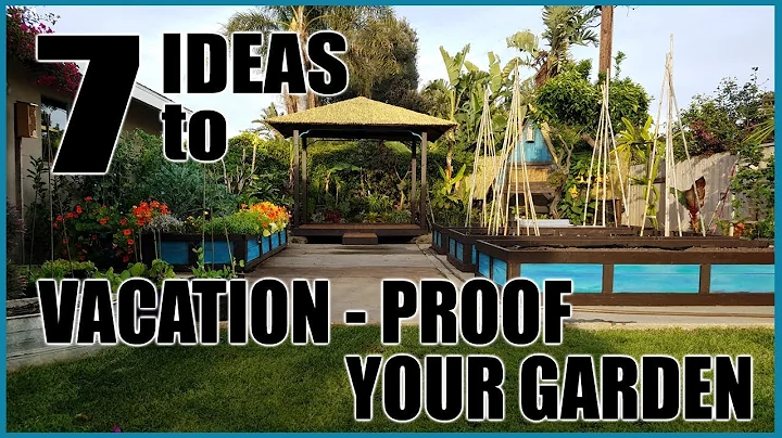 7 Ideas to Water Your Garden Plants While on Vacation