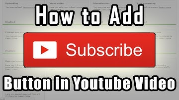 How to Add Subscribe Button Inside Youtube Video in Urdu/Hindi Tutorial