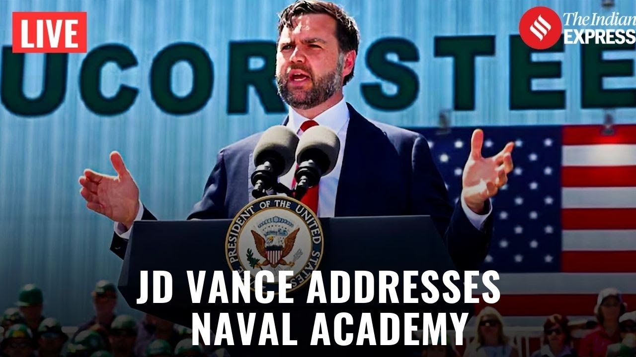 LIVE: JD Vance Delivers Inspiring Commencement Speech at Naval Academy Class of 2025 |US News