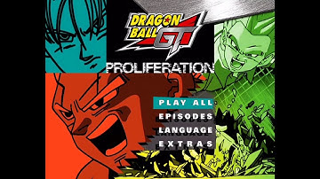 Dragon Ball GT Menu for 1 Hour