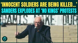 End Immediately Bernie Sanders Blasts Trump Over Iran War At No King Protests In Minnesota