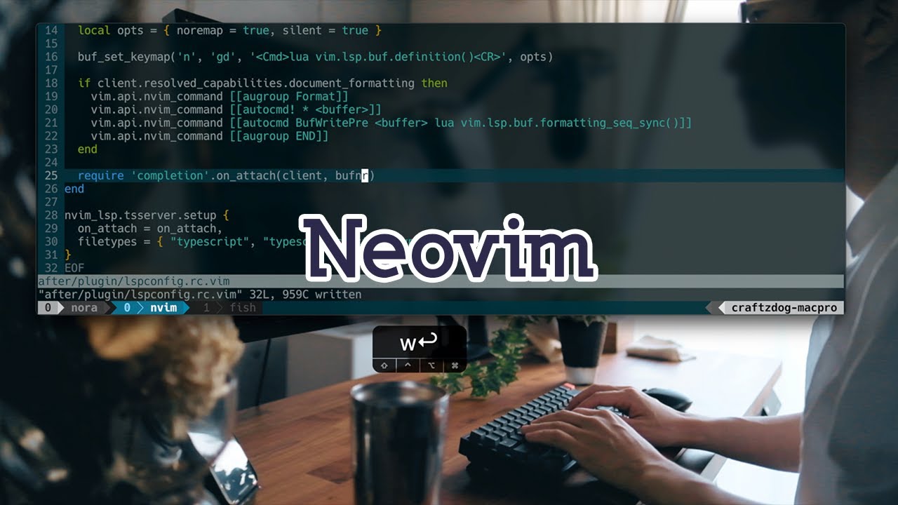 How to set up Neovim 0.5 + Modern plugins (LSP, Treesitter, Fuzzy