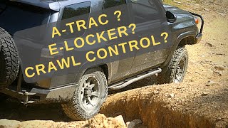 Toyota 4Runner; Tacoma | ATRAC | ELOCKER | MultiTerrain Select | Crawl Control | HowTheyWork