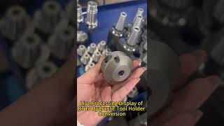 BT shank convert to hydraulic tool holder actual processing show