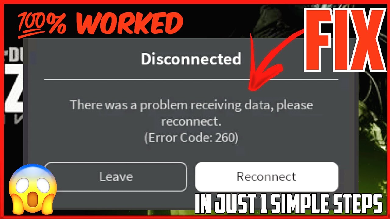 How to Fix Roblox Error Code 260? - SarkariResult