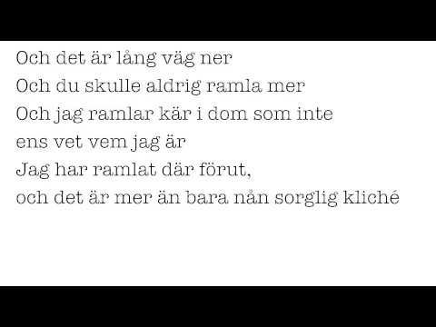 Ramlar Av Hakan Hellstrom Text Youtube Lyrics for top songs by håkan hellström. ramlar av hakan hellstrom text youtube