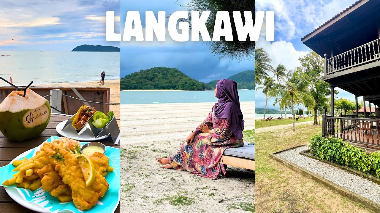 2 days in Langkawi, Malaysia 🏖️ (best beach resort, cafes and sunset views)