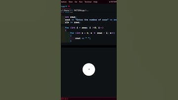 PATTERN-37||Reverse Alphabet Pyramid pattern in C++ programming #shorts
